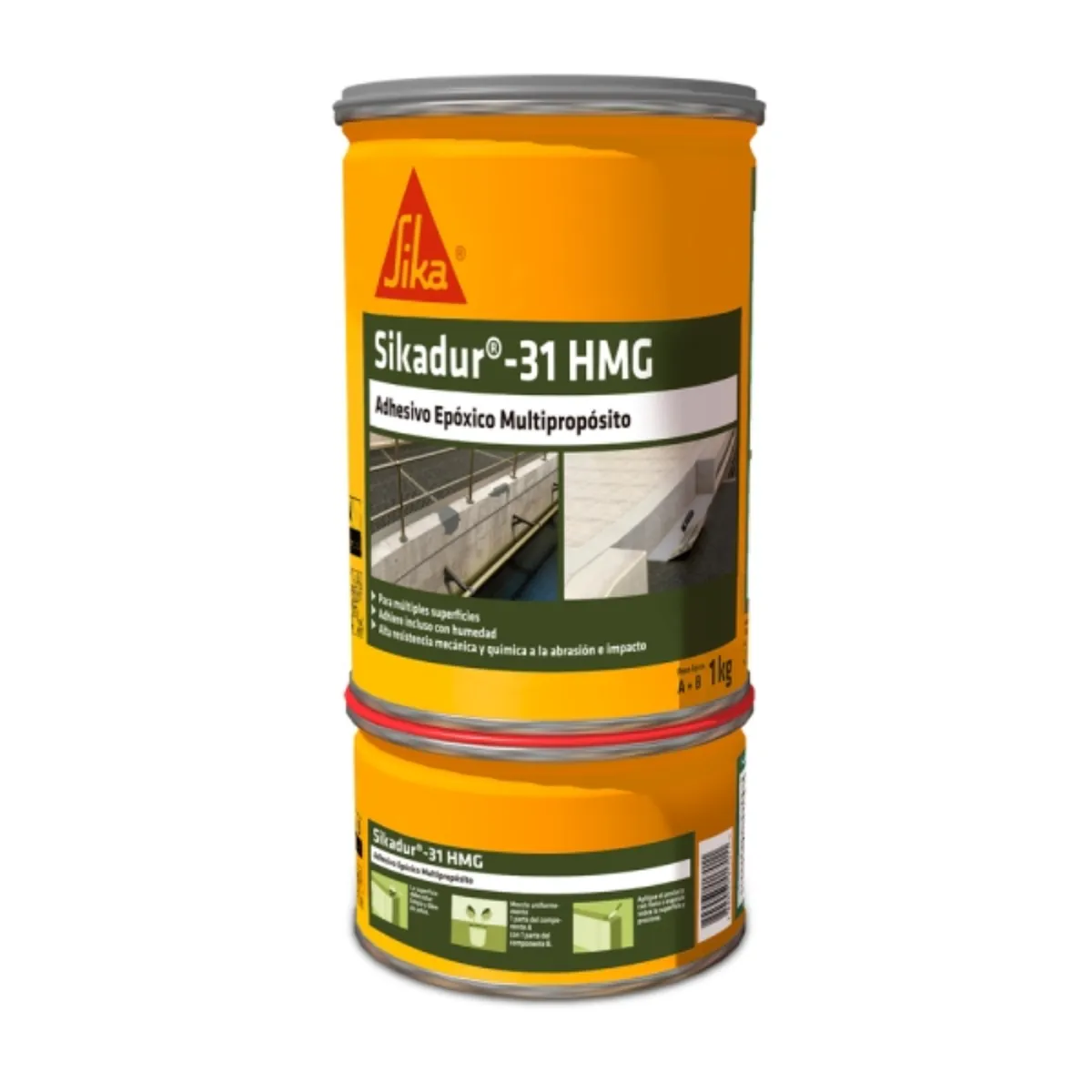 Adhesivo Epoxico 1Kg A+B Sikadur-31