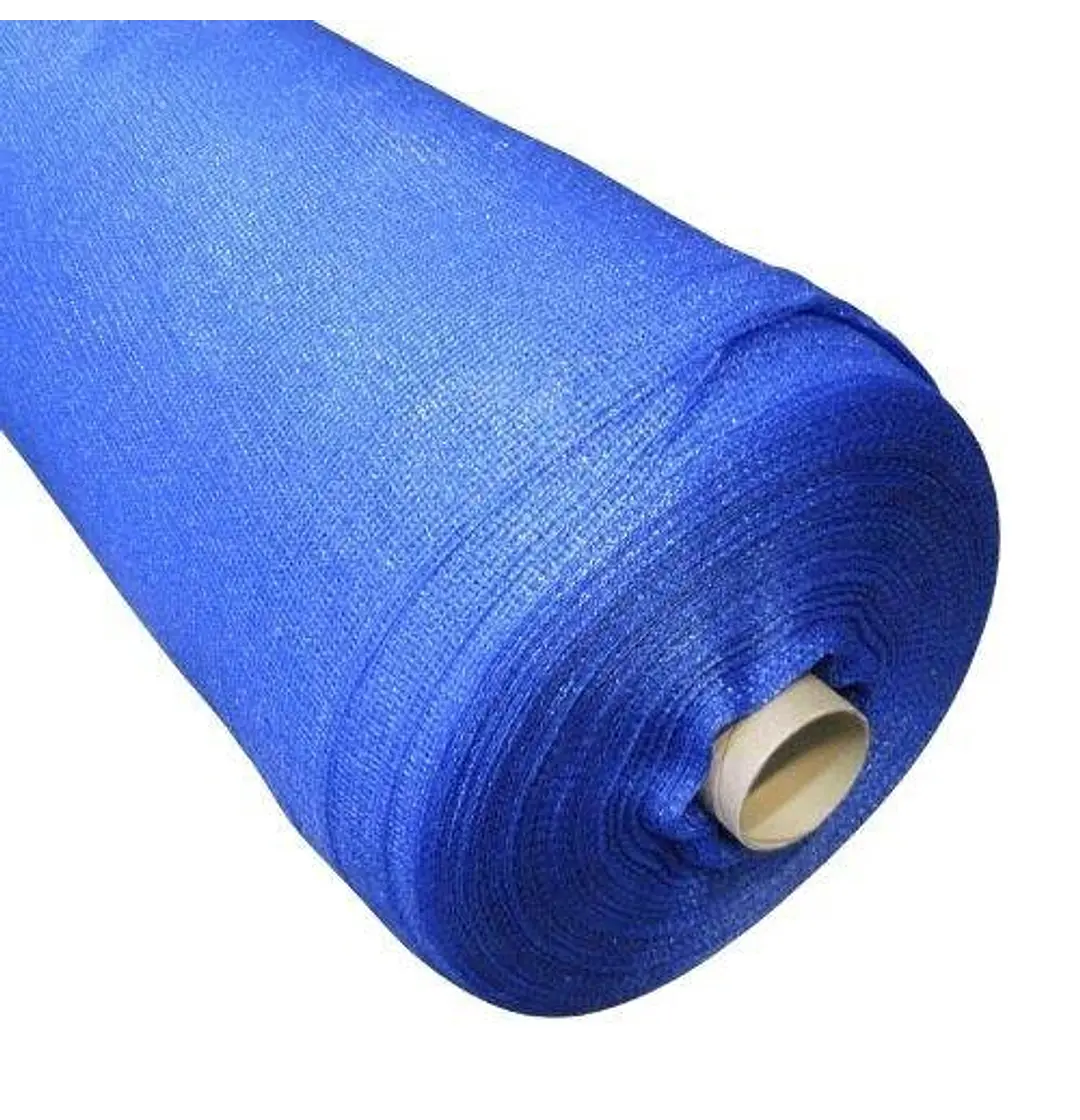 Malla Raschel 80% 4,2X100M Azul