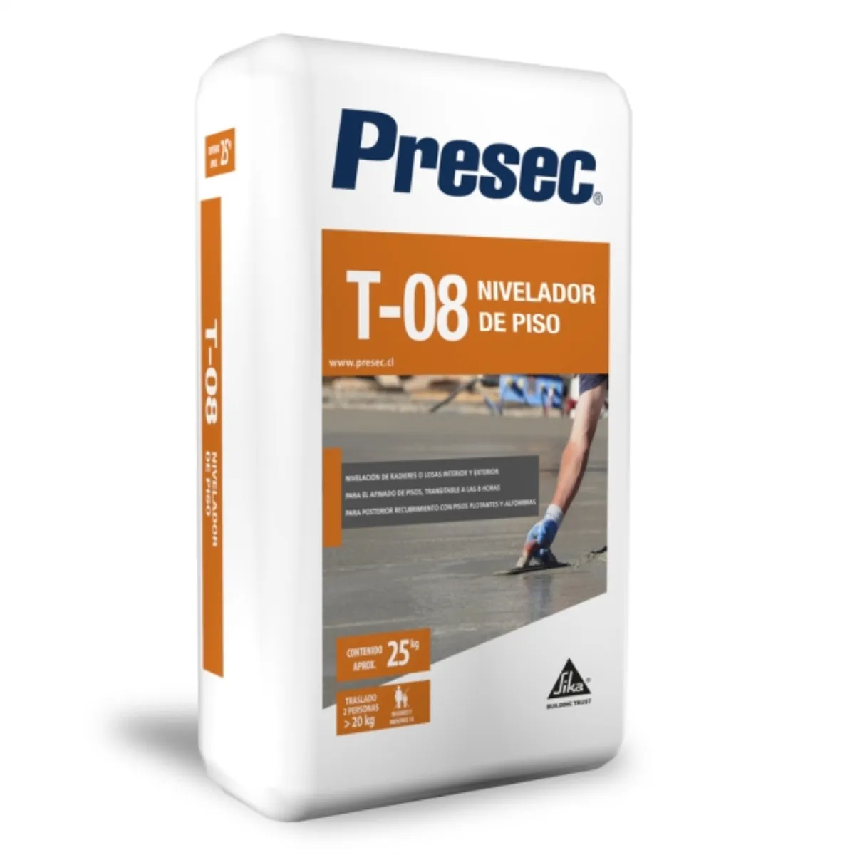 Nivelador Y Reparación 25Kg Presec T-08