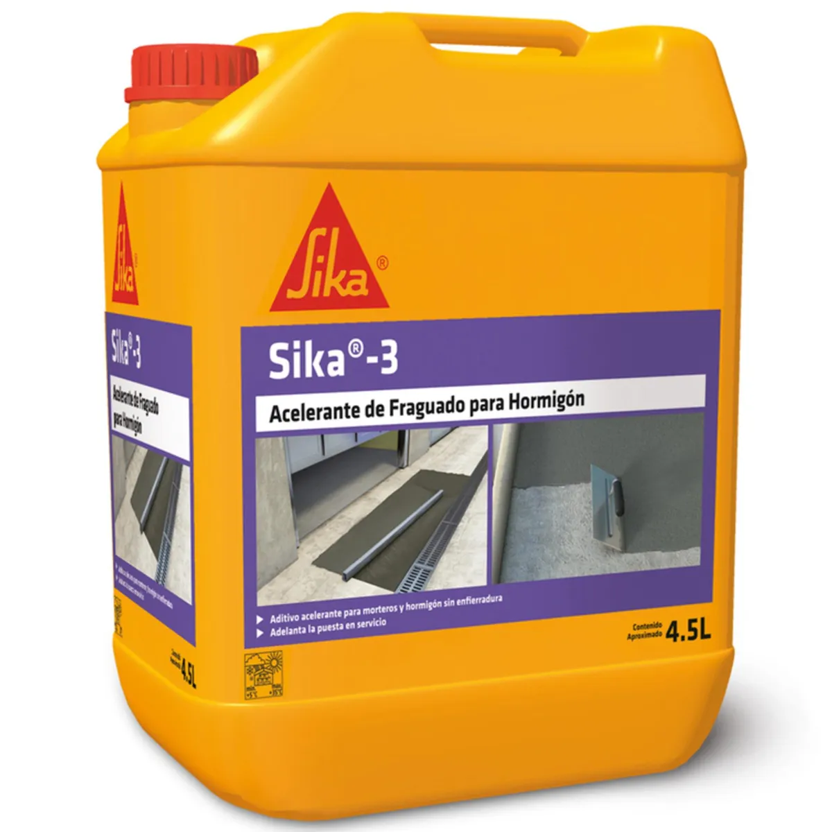 Acelerante 4,5L Sika-3